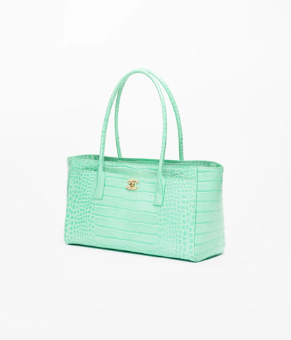 Embossed Calfskin Bag