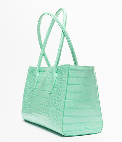Embossed Calfskin Bag